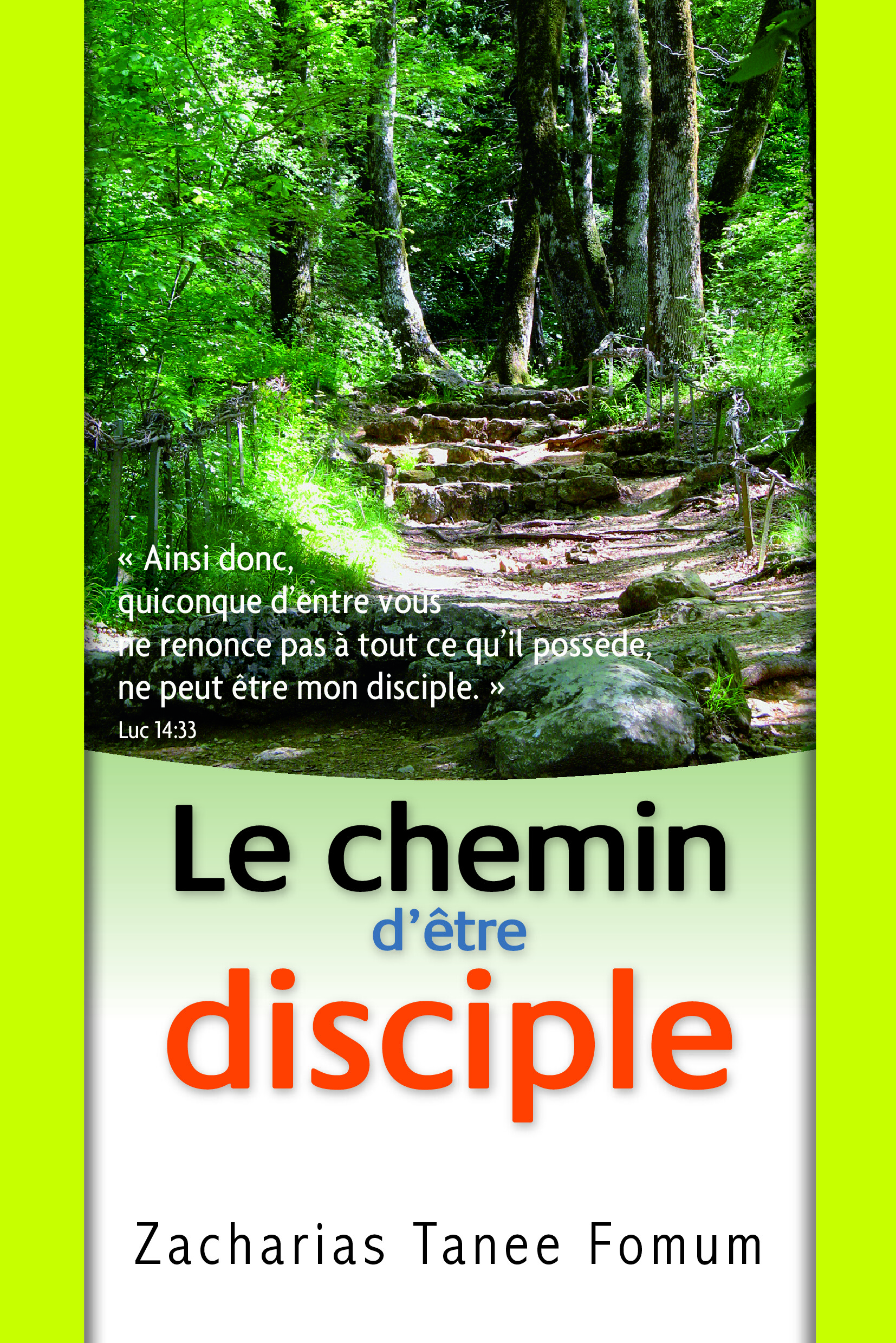 Couverture — Le chemin d'être disciple
